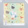 Scrapbooking paper "Forest animals" density 180 g 15.5x17 cm