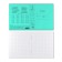 A notebook of 24 sheets in the Erichkrause CoverPro classic "Vivid", plastic cover, offset unit, turquoise