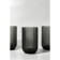 Glass Magistro Glass "Faces", 400 ml, 8 × 13 cm, graphite color