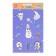 A set of stickers-paint "jokes" cat, 3 sheets, a5