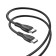 Cable Borofone BX51, Type-C-Type-C, PD 60 W, 3 A, 1 m, PVC braid, black