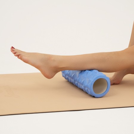 Massage roller SANGH, 33x10 cm, blue color-7