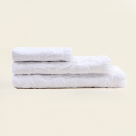 Trure -colored towel SL Home: BOHO "Blanc de Blanc" 90x150 cm, 100% cotton, 520 g/m2-6