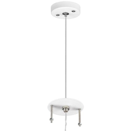 Suspended fastening rullo, white color
