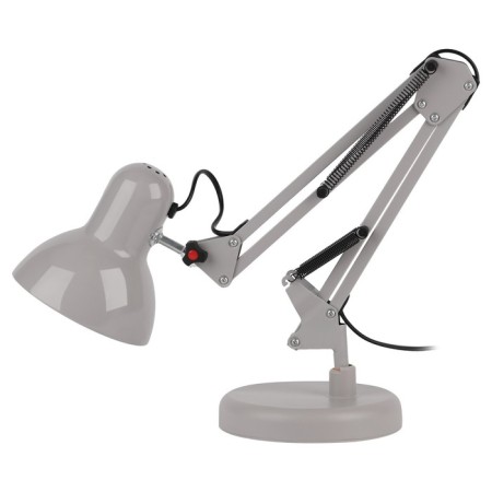 The desktop lamp N-214-E27-40W-GY E27 with the base of gray-9