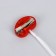 Hair strand on a hairpin, luminous, 3.5 x 33 cm