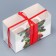 Capcake box "Happy New Year", needles and berries, 16 x 8 x 10 cm, New Year