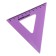 Triangle 45*/ 9 cm Erichkrause Manga, plastic, in box display, mix