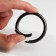 Karabin ring, d = 38/48 mm, thickness - 5 mm, 5 pcs, black nickel color