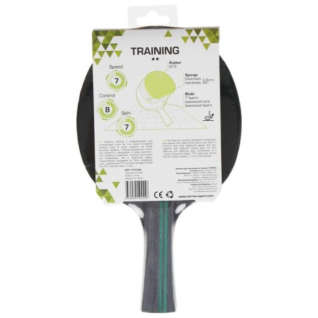Torres Training table tennis racket, 2 stars, 1.5 mm lining, conical handle-1