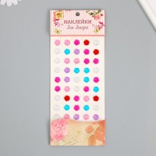 Sticker of rhinestones plastic 