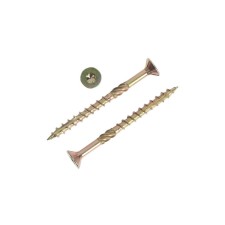Infix, 5x60 mm wood screws, with a hidden mill, Torx25, yellow zinc