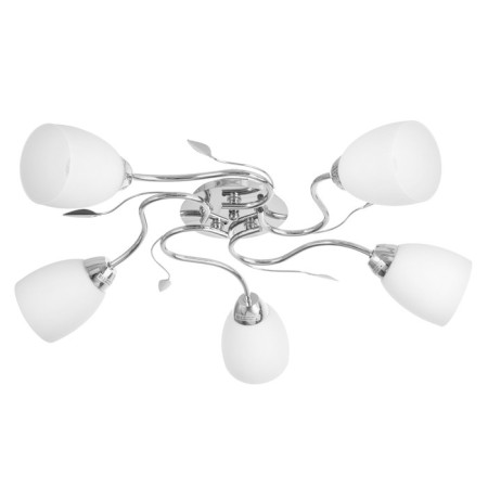 Jil chandelier 5x60W E27 chrome 64x64x22cm