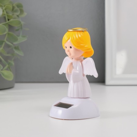 Plastic pendulum from the solar battery "Angel" 10.5x6x8 cm-1