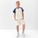 A set for a boy (T -shirt and shorts) Minaku, Ecc/Blue color, height 128 cm