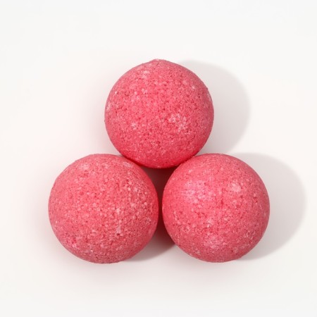 Set of bath bombs Pure happiness “Since March 8!”, 3x40 g-1