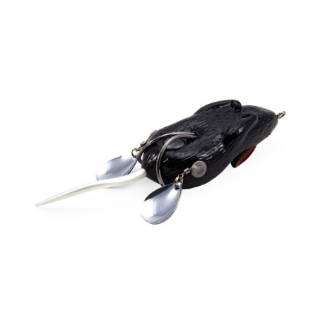 Namazu Mouse-Namazu Mouse with petals, 76 mm, 26 g, color 15, double yr hoks bn #2-4