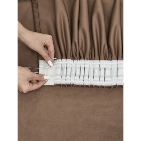 Decofest "Violetta" curtain, size 200x280 cm, beige color-6