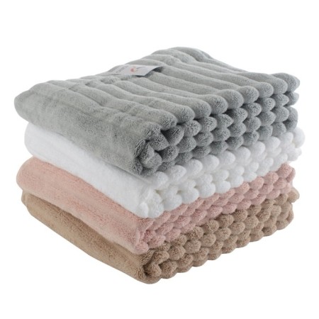 Waves Essential towel, 623 gr, size 70x140 cm, beige color-5
