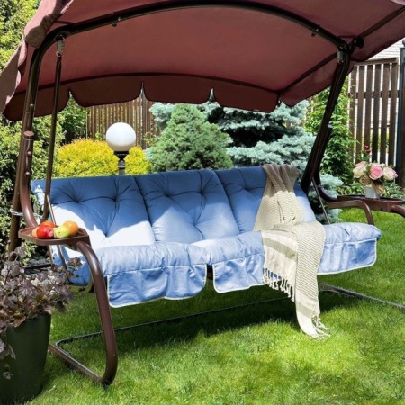 Billy swing pillow, size 50x60x180 cm, blue color