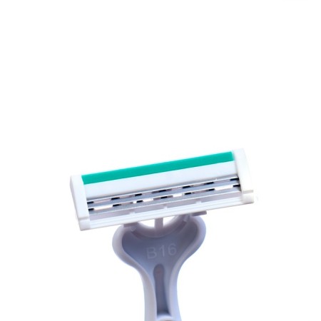 Set of disposable razor 3 pcs 3 blades-4