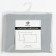 Set of pillowcases "Ethel", gray color, 50x70 cm - 2 pcs, calico, 100% cotton