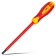 Dielectric dielectric screwdriver, slotted, 6.5 x 150 mm, CRV, up to 1000 V
