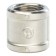 The coupling Stout SFT-0006-001212, 1/2 ", internal/internal thread, nickelled brass