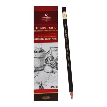 Pencil Professional Chernographic 2.0 mm, Koh-I-Noor 1900 NV, L = 175 mm