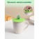 Silicone lid Silicone shares "avocado", d = 10 cm, green color