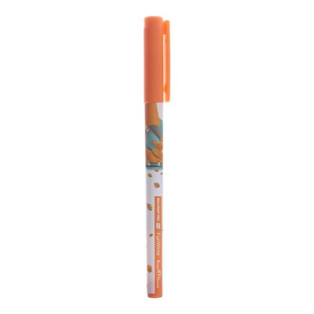 Ballpoint handle Funwrite "City walk. Corgi", node 0.5 mm, blue ink-1