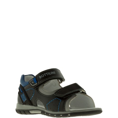 Baby sandals, size 25, black color-1