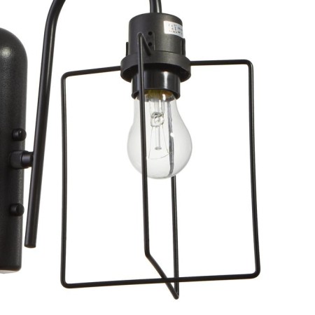 Sconces "FIRST" 1x40W E27 Black 25x16x33 cm.-3