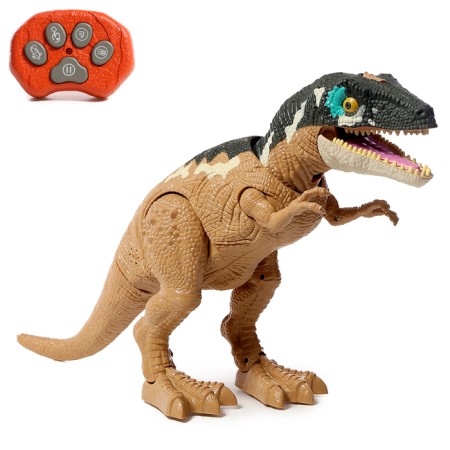 Dinosaur "T-REX", radio control, smoke effect, projector, color mix