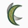 Box of Binding Cardboard "crescent", Ramadan, 15 x 23 x 6 cm