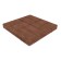 PPC tile is pavement, 40 × 40 × 5 cm, 8 bricks, brown, PTB-50