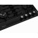 Hon surface Delvento V60V41B011, gas, 4 burners, black