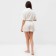 Female pajamas (shirt and shorts) KAFTAN SILK, size 40-42, white