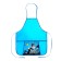 Apron for labor + sleevens, 535 x 445 mm, Hatber "Vlad A4", with pockets, blue nfn_35114