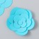 The workpiece of Foamiran "Flower Curly" 10x9.5 cm set 5 pcs. Directly blue