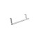 BAR towel holder, sliding, obsessed, silver