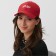 Minaku baseball cap, red color, size 56-58