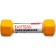 Rubberized dumbbell bradex SF 0533, yellow, 1 kg
