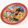 Paper plate "Happy Birthday!", Puppy patrol 18 cm