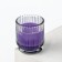 Aromatic candle: lavender, 7 x 8 cm.