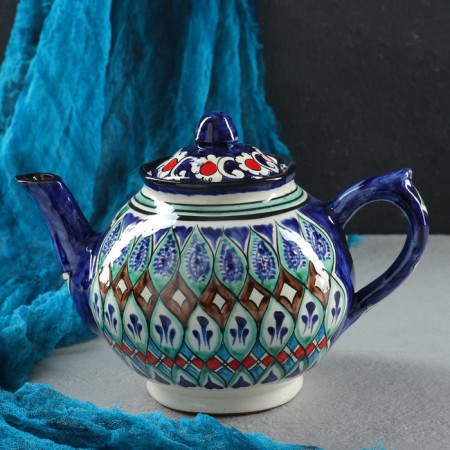 Rishtan ceramics "Patterns", 1000 ml, mix-1