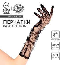 Carnival accessory-pores, black color, web