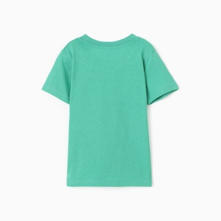 T -shirt for a boy, color green, height 122-3