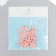 Decor for creativity tree "Chamomile and core" set 10+10 pcs Pink powder 2.3x2 cm