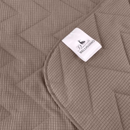 Primvelle Muslin bedspread, bilateral, size 200x240 cm, cocoa color-2